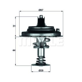 Kühlwasserthermostat TX 26 71D von BEHR THERMOT-TRONIK günstig für 19,67 € online kaufen