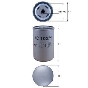 Køb Brændstof-filter af KNECHT KC 102/1 til den lave pris 136,48 DKK