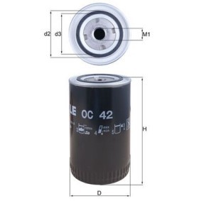 Acquista Filtro olio da KNECHT OC 42 a buon mercato per soli 13,82 €
