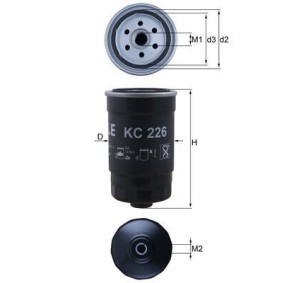 Kraftstofffilter KC 226 von KNECHT günstig für 30,81 € online kaufen