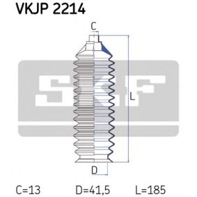 Compre Jogo de foles, direcção da SKF VKJP 2214 a um preço baixo por 28,73 €