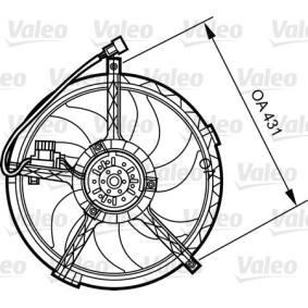 Compre Ventilador de radiador da VALEO 696377 a um preço baixo por 208,92 €