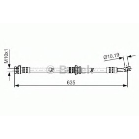 Bremsschlauch 1 987 481 432 von BOSCH günstig für 24,35 € online kaufen