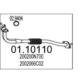 Abgasrohr 01.10110 von MTS günstig für 944,58 € online kaufen