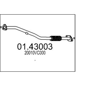 Compre Tubo de escape de MTS online para Patrol GR V SUV (Y61) a preços moderados