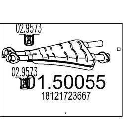 Acquista Marmitta centrale da MTS 01.50055 a buon mercato per soli 960,32 €