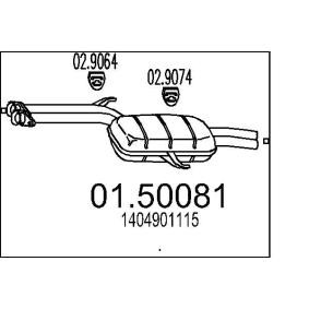 Mittelschalldämpfer 01.50081 von MTS günstig für 944,58 € online kaufen