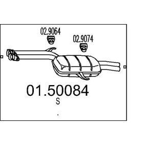 Mittelschalldämpfer 01.50084 von MTS günstig für 944,58 € online kaufen