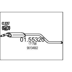 Compre Silenciador central de MTS online para ZX (N2) a preços moderados