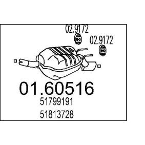 Endschalldämpfer 01.60516 von MTS günstig für 122,76 € online kaufen
