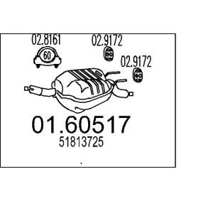 Endschalldämpfer 01.60517 von MTS günstig für 944,58 € online kaufen