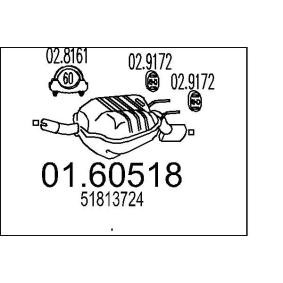 Endschalldämpfer 01.60518 von MTS günstig für 944,58 € online kaufen