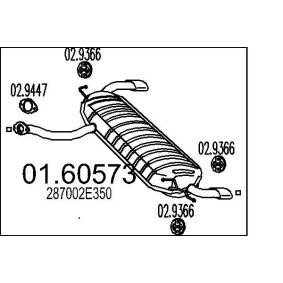 Endschalldämpfer 01.60573 von MTS günstig für 180,55 € online kaufen