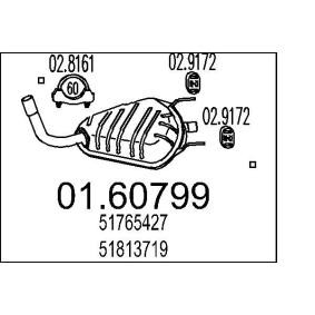 Endschalldämpfer 01.60799 von MTS günstig für 101,59 € online kaufen