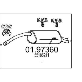 Endschalldämpfer 01.97360 von MTS günstig für 944,58 € online kaufen