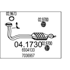 Katalysator 04.1730 von MTS günstig für 305,45 € online kaufen