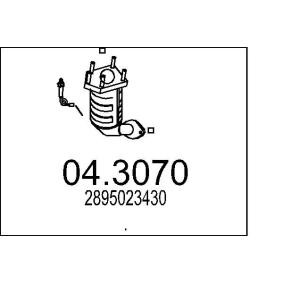 Katalysator 04.3070 von MTS günstig für 868,94 € online kaufen