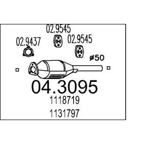 Katalysator 04.3095 von MTS günstig für 868,94 € online kaufen