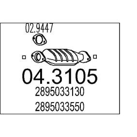 Katalysator 04.3105 von MTS günstig für 411,97 € online kaufen