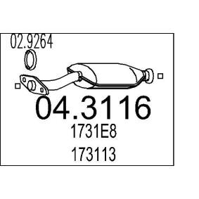 Katalysator 04.3116 von MTS günstig für 194,73 € online kaufen