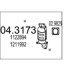 Katalysator 04.3173 von MTS günstig für 568,83 € online kaufen