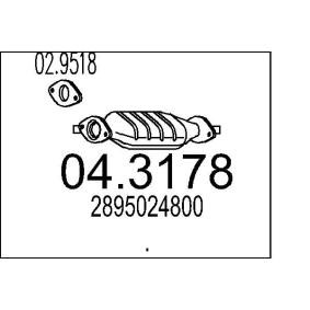 Katalysator 04.3178 von MTS günstig für 459,63 € online kaufen