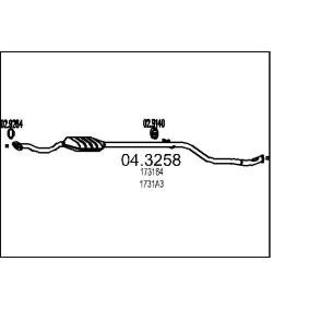 Katalysator 04.3258 von MTS günstig für 221,44 € online kaufen