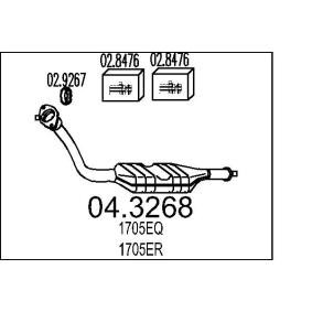 Katalysator 04.3268 von MTS günstig für 264,17 € online kaufen