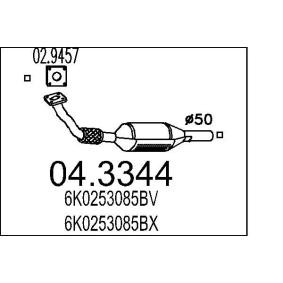 Katalysator 04.3344 von MTS günstig für 324,78 € online kaufen