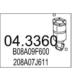 Katalysator 04.3360 von MTS günstig für 425,53 € online kaufen