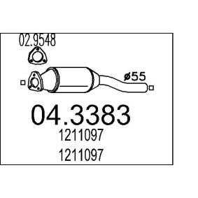 Katalysator 04.3383 von MTS günstig für 868,94 € online kaufen
