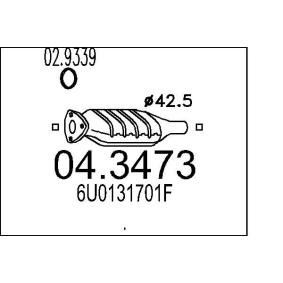 Katalysator 04.3473 von MTS günstig für 306,12 € online kaufen