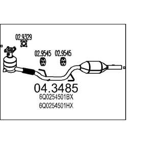 Katalysator 04.3485 von MTS günstig für 400,08 € online kaufen