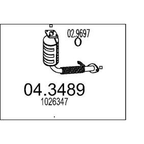 Katalysator 04.3489 von MTS günstig für 305,45 € online kaufen