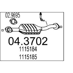 Katalysator 04.3702 von MTS günstig für 337,69 € online kaufen