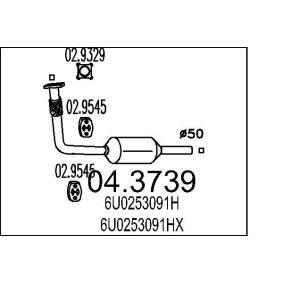 Katalysator 04.3739 von MTS günstig für 314,90 € online kaufen