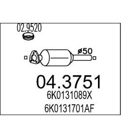 Katalysator 04.3751 von MTS günstig für 323,62 € online kaufen