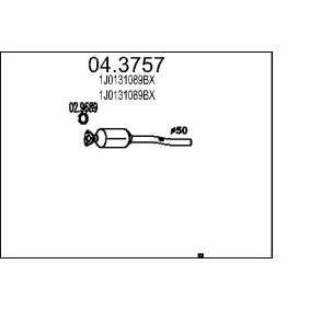 Katalysator 04.3757 von MTS günstig für 206,24 € online kaufen