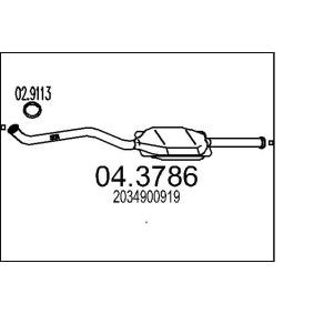 Katalysator 04.3786 von MTS günstig für 301,90 € online kaufen