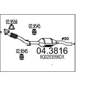 Katalysator 04.3816 von MTS günstig für 466,80 € online kaufen