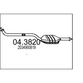 Katalysator 04.3820 von MTS günstig für 347,00 € online kaufen