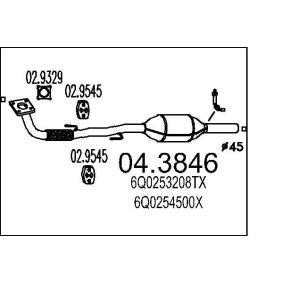 Katalysator 04.3846 von MTS günstig für 416,31 € online kaufen
