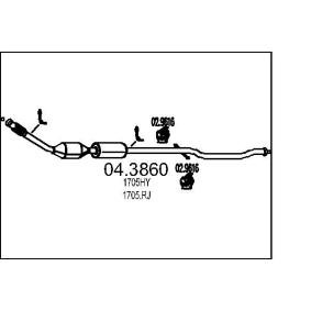 Katalysator 04.3860 von MTS günstig für 554,07 € online kaufen