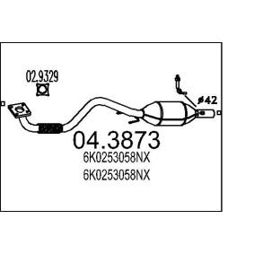 Katalysator für SEAT von MTS