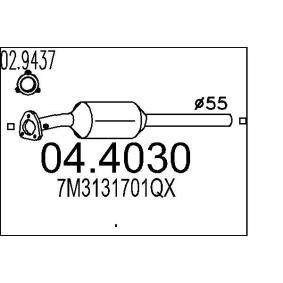 Katalysator 04.4030 von MTS günstig für 868,94 € online kaufen