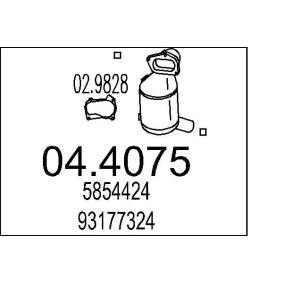 Katalysator 04.4075 von MTS günstig für 512,97 € online kaufen