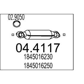 Katalysator 04.4117 von MTS günstig für 868,94 € online kaufen