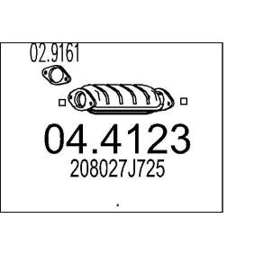 Katalysator 04.4123 von MTS günstig für 868,94 € online kaufen