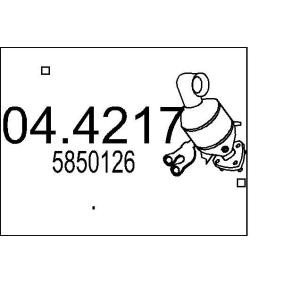 Katalysator 04.4217 von MTS günstig für 427,10 € online kaufen