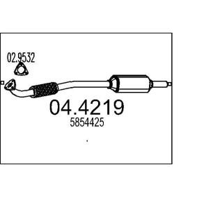 Katalysator 04.4219 von MTS günstig für 379,82 € online kaufen